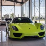 Acid Green Porsche 918 Hypercar Chicago Motor Cars Naperville Jewelry Box