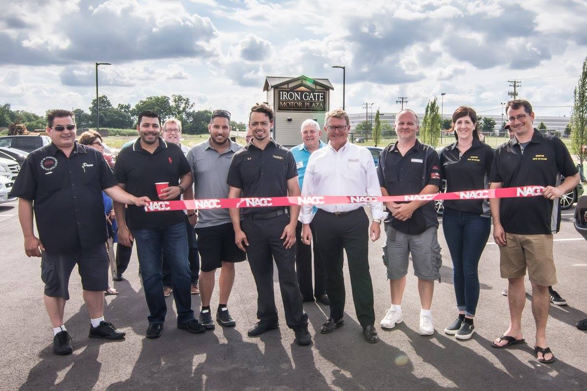 Iron Gate Motor Plaza Ribbon Cutting