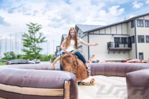 Ultimate Road Rally CarBQ mechanical bull