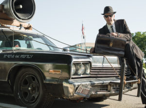 Arne's Antics Blues Brothers on The Illinois State Police Heritage Foundation 10th Annual Motorcycle and Fun Car Run 2017