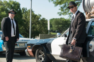 Arne's Antics Blues Brothers on The Illinois State Police Heritage Foundation 10th Annual Motorcycle and Fun Car Run 2017