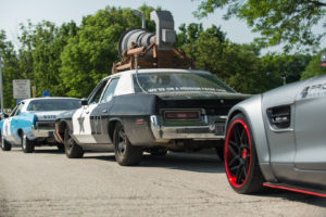 Arne's Antics Blues Brothers on The Illinois State Police Heritage Foundation 10th Annual Motorcycle and Fun Car Run 2017