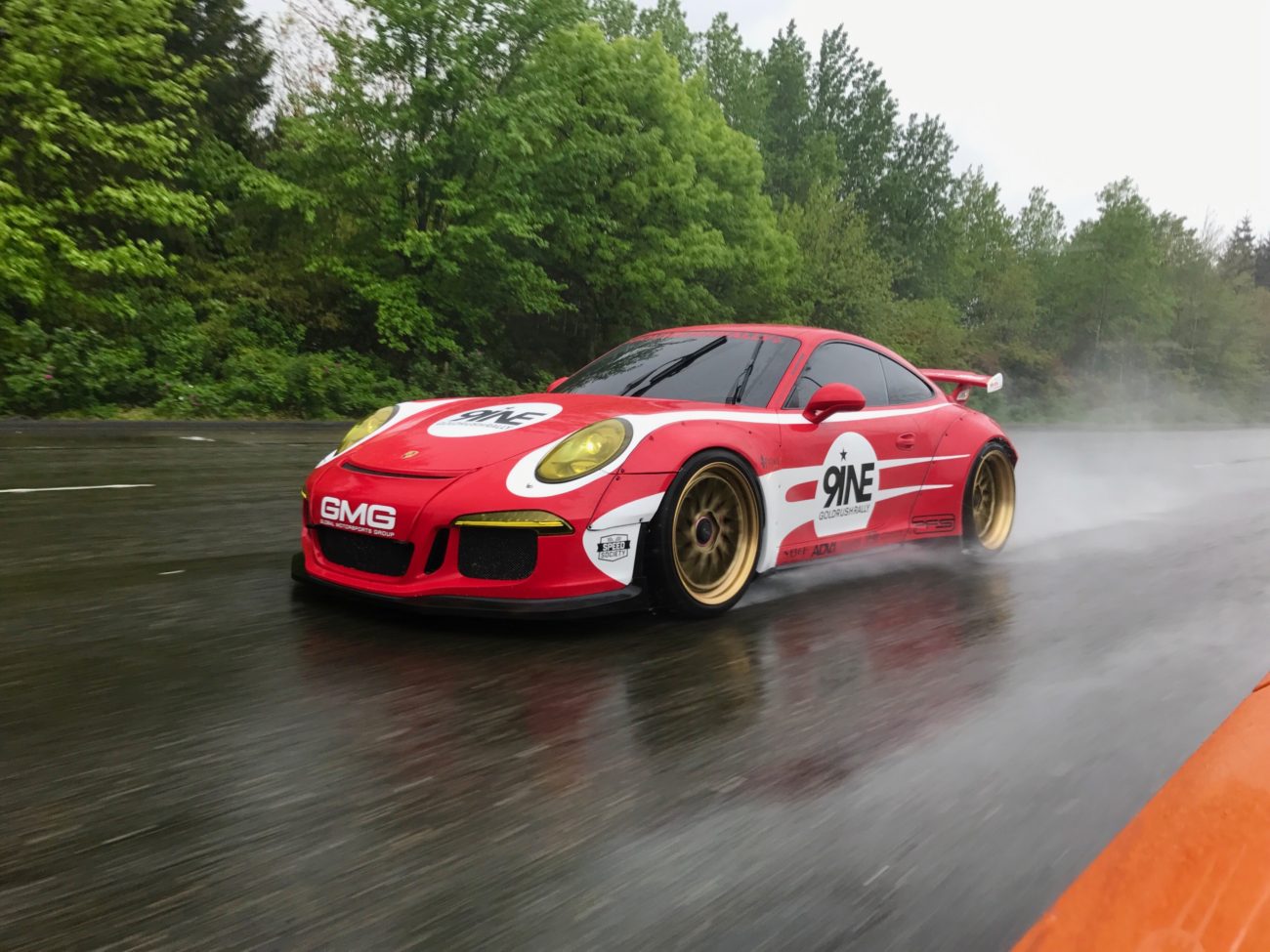 Platinum Motor Cars Detroit Libertywalk Widebody Porsche GT3 on GoldRush Rally 9