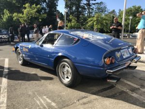 Brock Yates and Dan Gurney's 1971 Ferrari 365GTB/4 Daytona from the 1971 Cannonball 35 hours 54 minutes