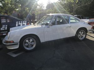 Bill Warner’s Porsche 911 from the 1975 Cannonball