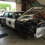 Stock LS swapped Arne's Antics Bluesmobile on the Sloppy Dyno making a whopping 228whp