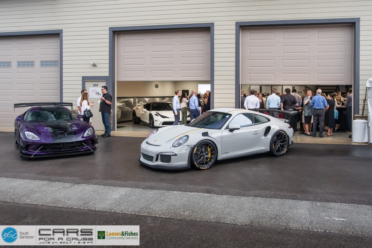 Stryker Purple Dodge Viper ACR & Fashion Grey Porsche GT3RS bought put by Chicago Motor Cars