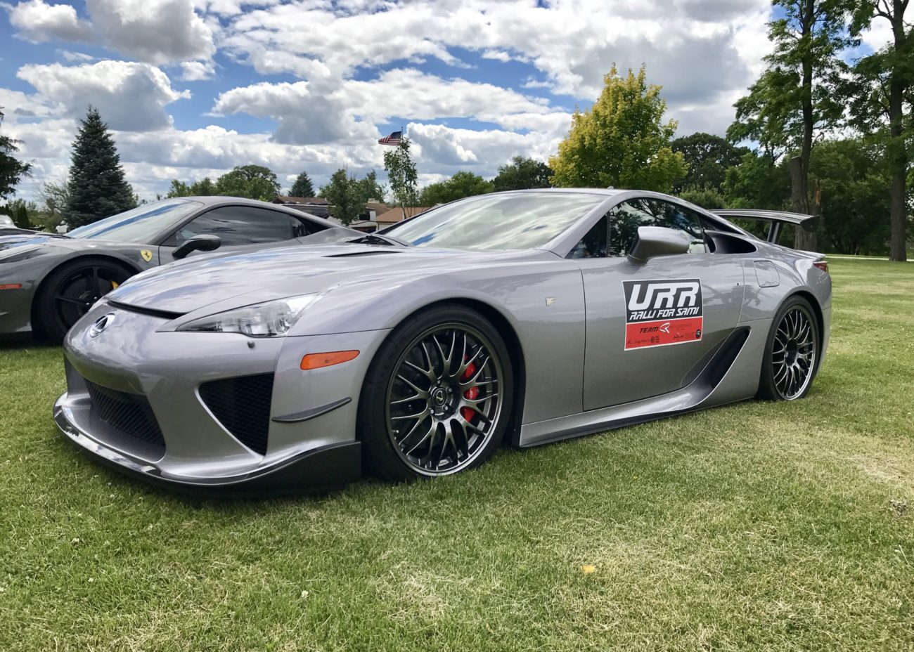 Lexus LFA at Buffalo Shooting Park