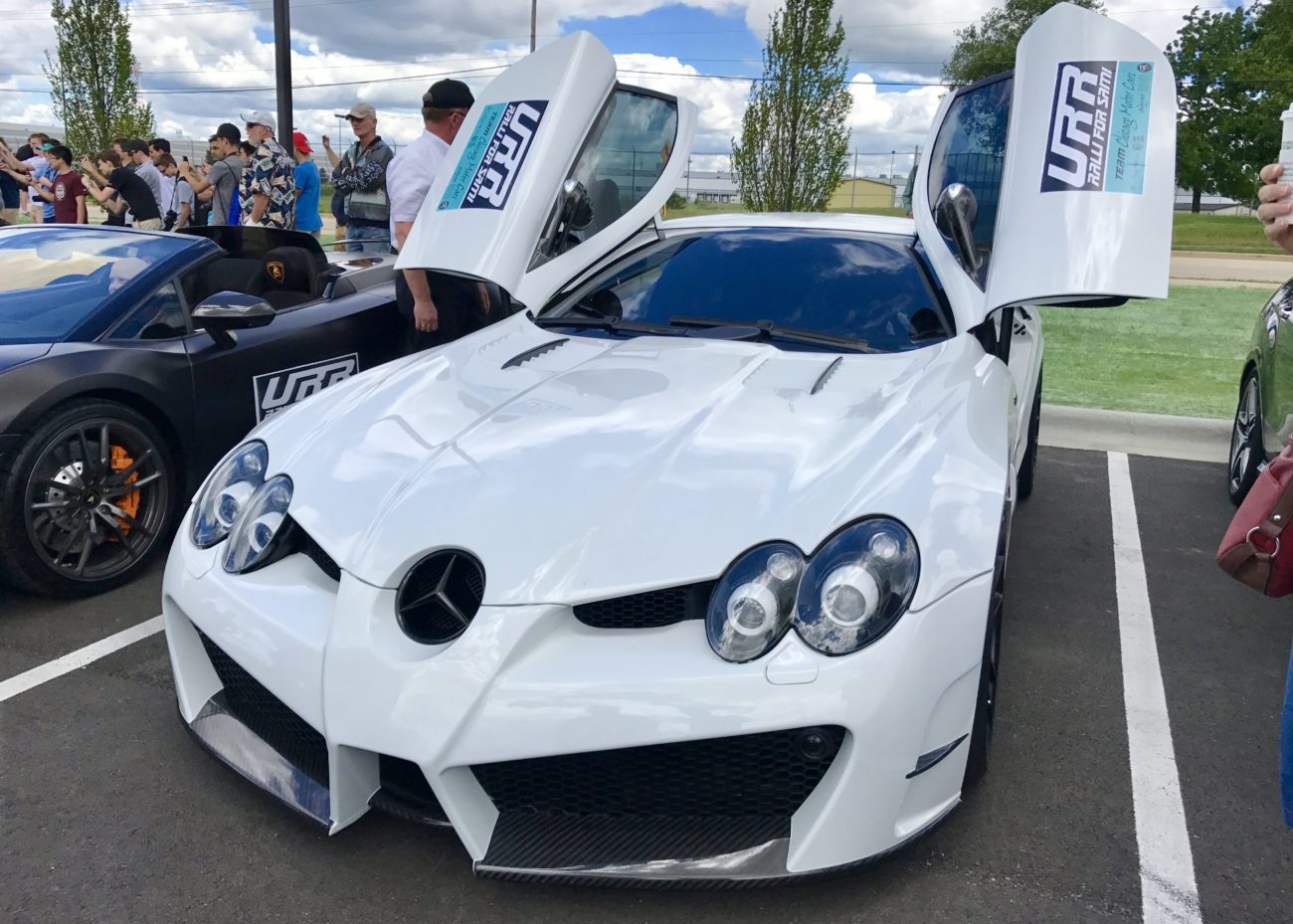 One of the show-stoppers of URR was Ben Chen's Mansory McLaren SLR 777