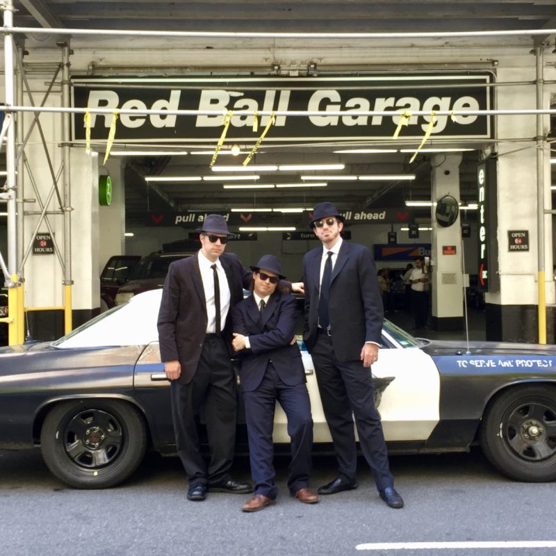 Ed Bolian Arne's Antics Bluesmobile C2C Express Winner 2016 Classic Car Cannonball Run Record Red Ball Garage Manhattan