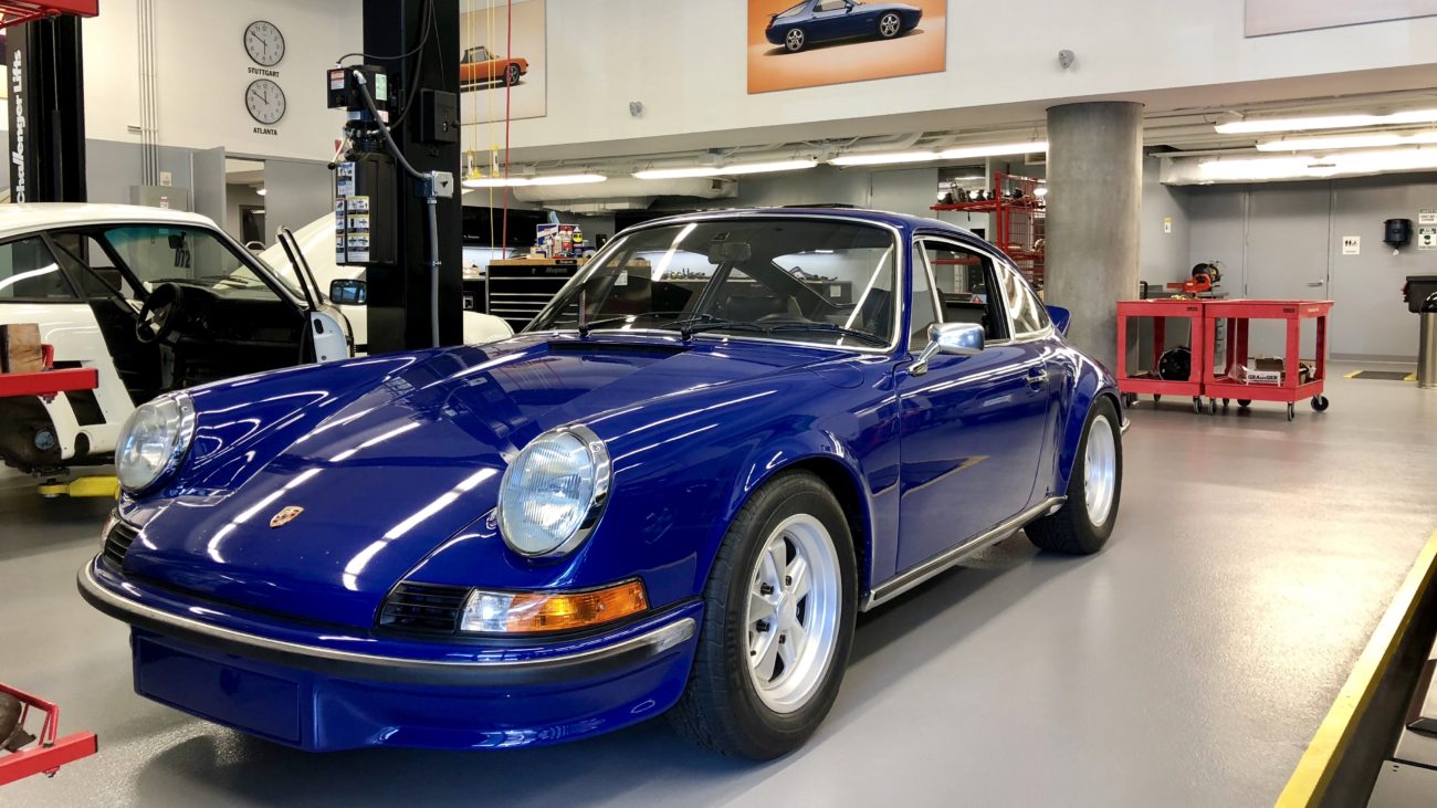 Porsche Factory Restoration Center Arne's Antics Tour 1973 911 2.7RS
