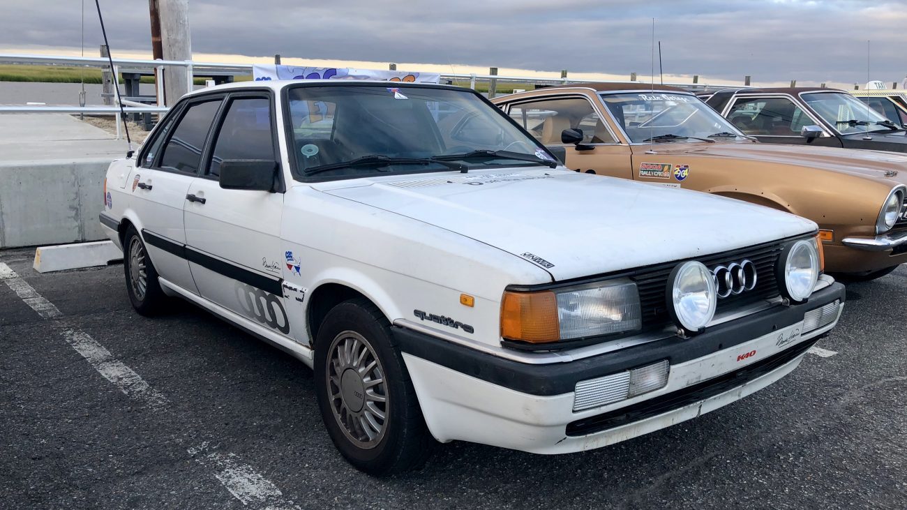 Ed Bolian's Brock Yates Cannonball edition Audi Quattro 4000s